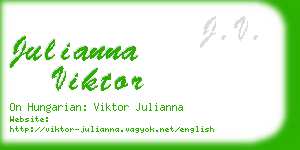 julianna viktor business card